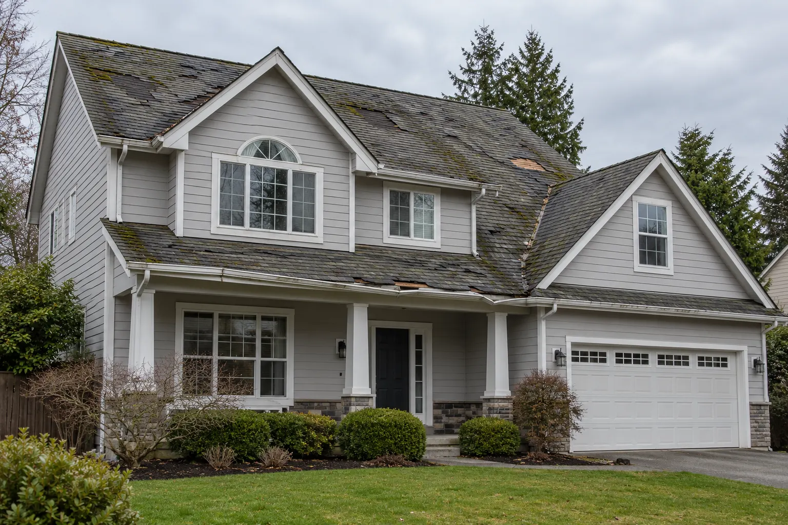Asphalt shingle replacement before